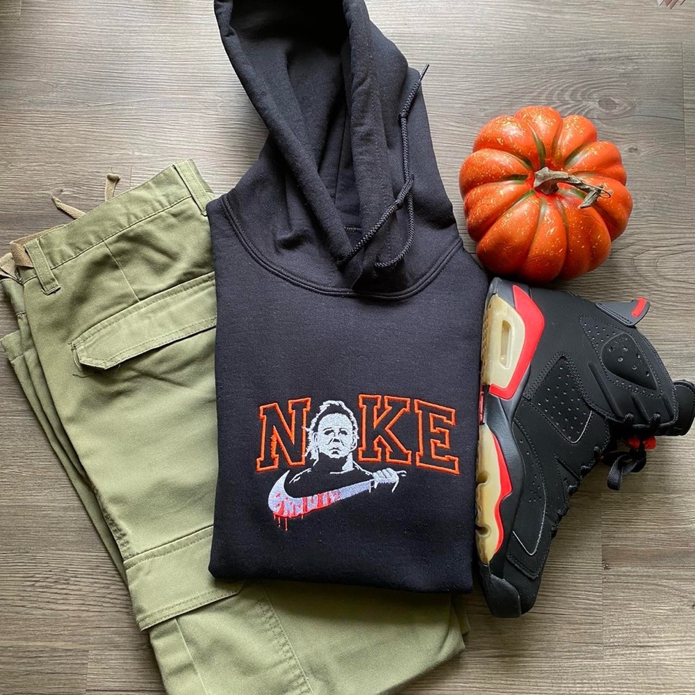 Micheal Myers Slasher Hoodie  (Embroidered)